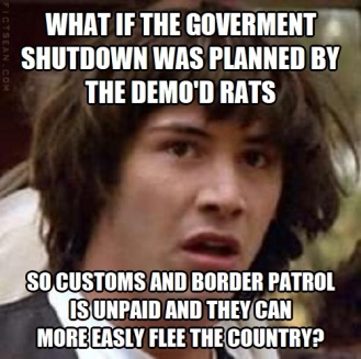 Conspiracy Keanu Atlanta Government Shutdown to Flee the Country
