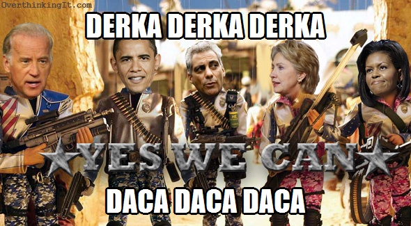 Team America Obama Derka DACA